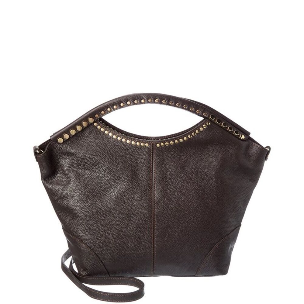 Isabella Rossetti Vera 27 Leather Tote, Brown